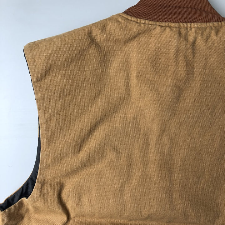 90'S - Vintage Berne Apparel Duck Vest, Men's XL unclear Beige type Vintage Second Hand