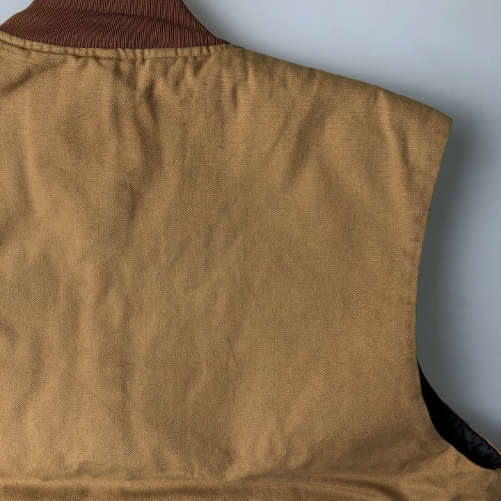 90'S - Vintage Berne Apparel Duck Vest, Men's XL unclear Beige type Vintage Second Hand