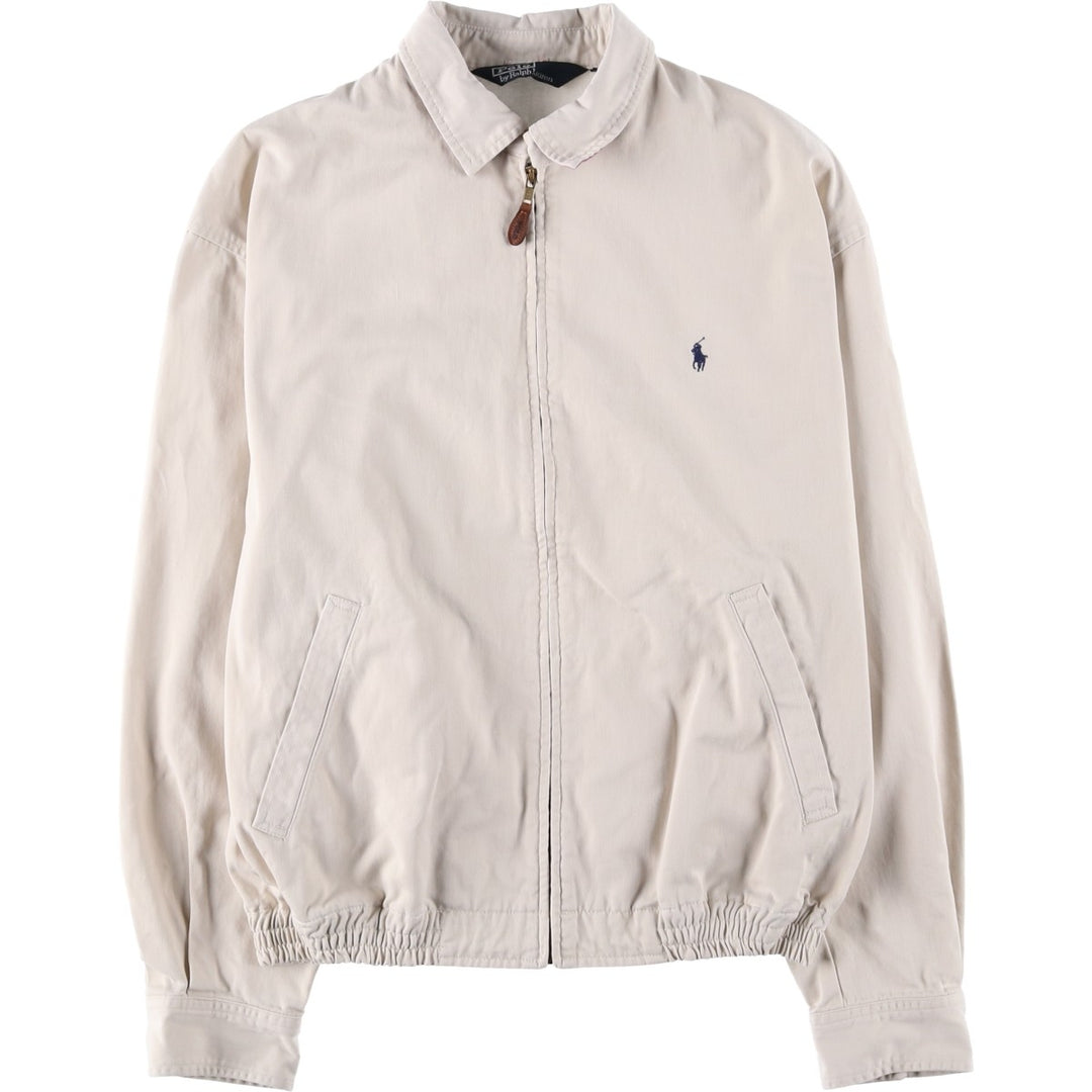 Ralph Lauren POLO by Ralph Lauren Swing Top Sports Jacket Men's M cotton Beige type Vintage Second Hand