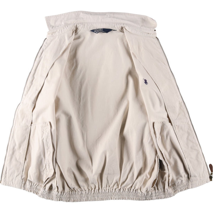 Ralph Lauren POLO by Ralph Lauren Swing Top Sports Jacket Men's M cotton Beige type Vintage Second Hand