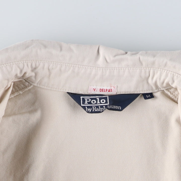 Ralph Lauren POLO by Ralph Lauren Swing Top Sports Jacket Men's M cotton Beige type Vintage Second Hand