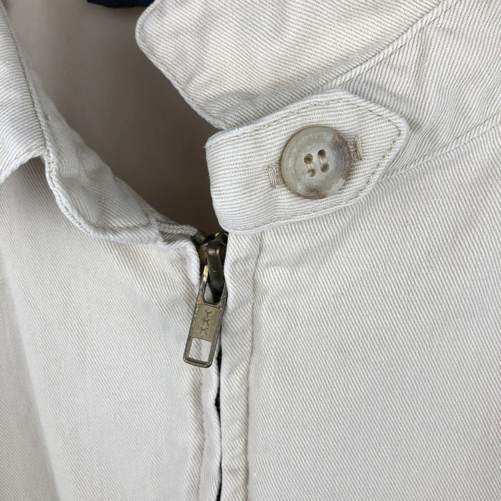 90'S Ralph Lauren POLO by Ralph Lauren Swing Top Sports Jacket Made in USA Men's XL cotton Beige type Vintage Second Hand