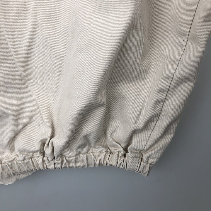 90'S Ralph Lauren POLO by Ralph Lauren Swing Top Sports Jacket Made in USA Men's XL cotton Beige type Vintage Second Hand