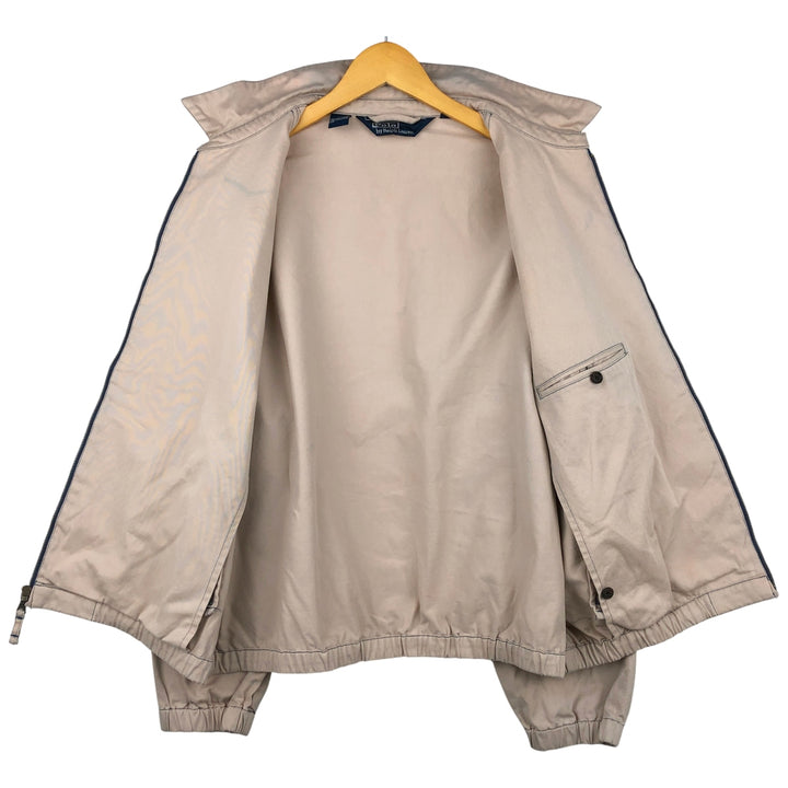 Ralph Lauren POLO by Ralph Lauren Swing Top Sports Jacket Men's XL cotton unbleached Vintage Second Hand