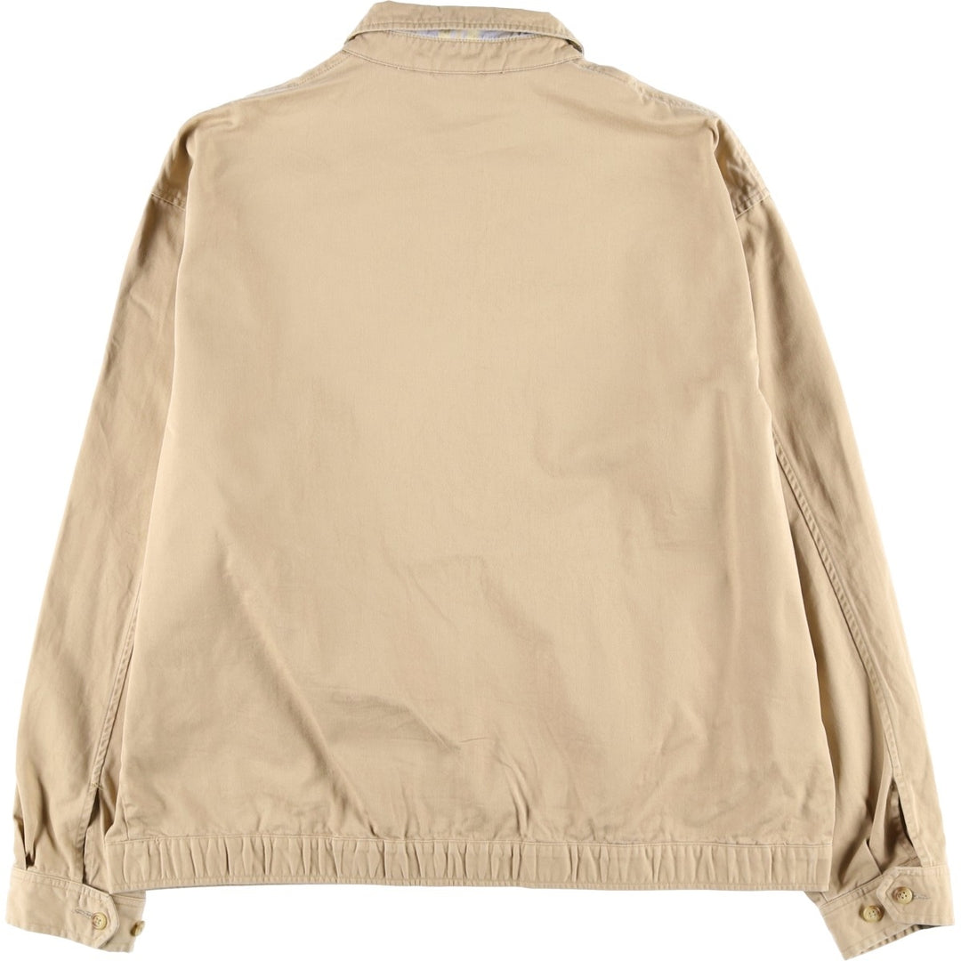 Ralph Lauren POLO by Ralph Lauren Swing Top Sports Jacket Men's XL cotton Beige type Vintage Second Hand