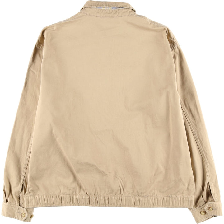 Ralph Lauren POLO by Ralph Lauren Swing Top Sports Jacket Men's XL cotton Beige type Vintage Second Hand