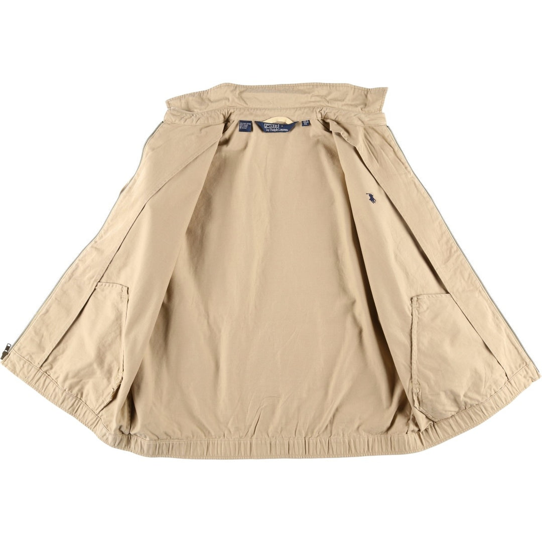 Ralph Lauren POLO by Ralph Lauren Swing Top Sports Jacket Men's XL cotton Beige type Vintage Second Hand