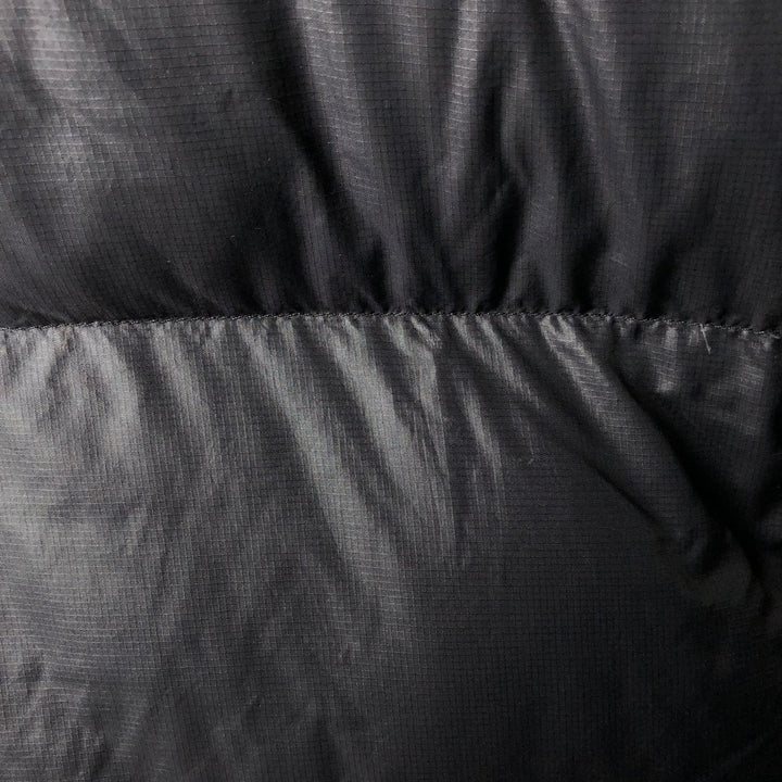 2000'S The North Face Nuptse Jacket, 800 Fill Power Ripstop Goose Down Jacket, Men's Size L Nylon black type Vintage Second Hand