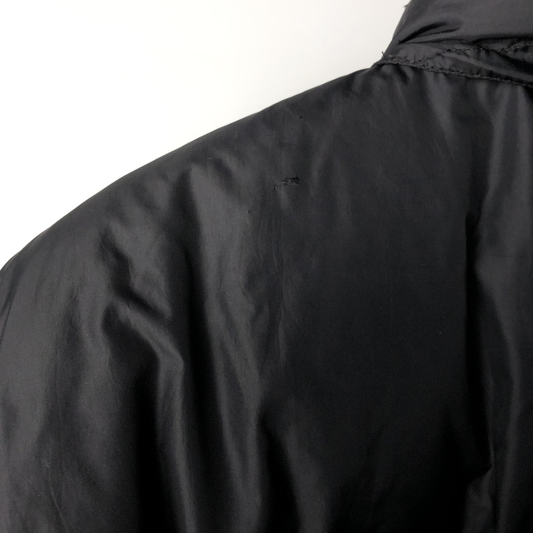 2000'S The North Face Nuptse Jacket, 800 Fill Power Ripstop Goose Down Jacket, Men's Size L Nylon black type Vintage Second Hand