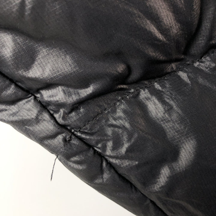 2000'S The North Face Nuptse Jacket, 800 Fill Power Ripstop Goose Down Jacket, Men's Size L Nylon black type Vintage Second Hand