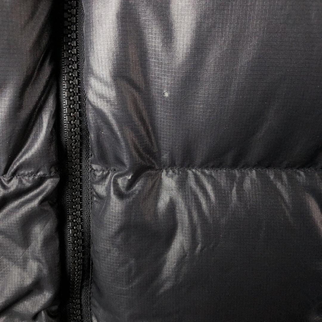 2000'S The North Face Nuptse Jacket, 800 Fill Power Ripstop Goose Down Jacket, Men's Size L Nylon black type Vintage Second Hand