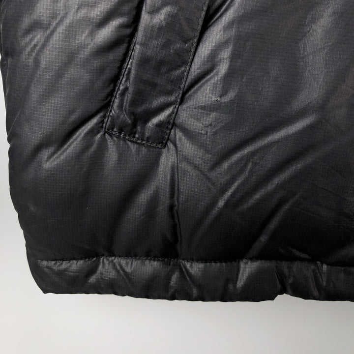 2000'S The North Face Nuptse Jacket, 800 Fill Power Ripstop Goose Down Jacket, Men's Size L Nylon black type Vintage Second Hand