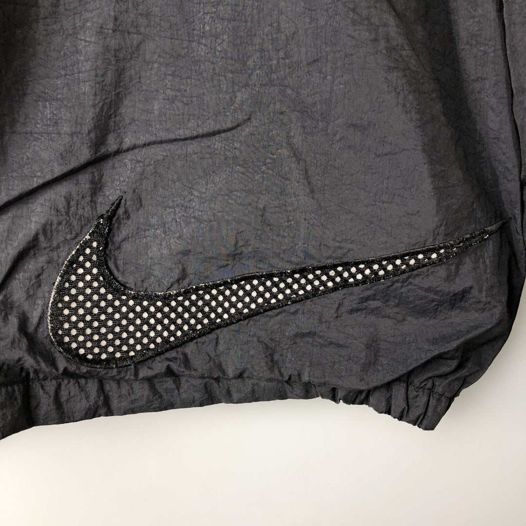 90'S Nike Padded Parka Puffer Jacket Men's Size L Vintage Nylon black type Vintage Second Hand