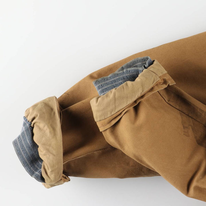 UNKNOWN Canadian Jacket, Boa Jacket, Men's Size Medium, Vintage unclear ocher yellow type Vintage Second Hand