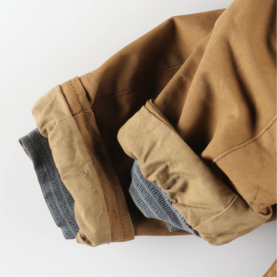 UNKNOWN Canadian Jacket, Boa Jacket, Men's Size Medium, Vintage unclear ocher yellow type Vintage Second Hand