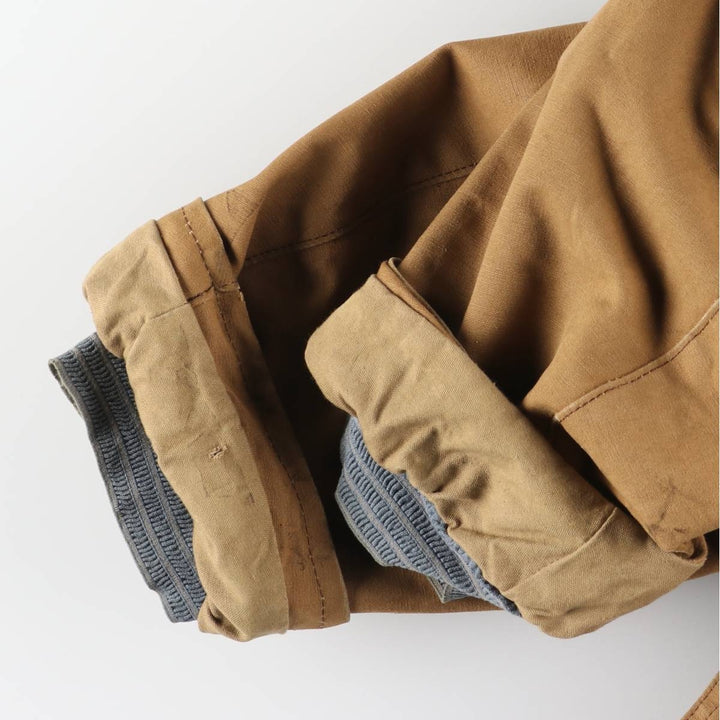 UNKNOWN Canadian Jacket, Boa Jacket, Men's Size Medium, Vintage unclear ocher yellow type Vintage Second Hand