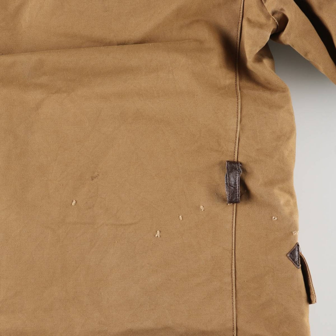 UNKNOWN Canadian Jacket, Boa Jacket, Men's Size Medium, Vintage unclear ocher yellow type Vintage Second Hand