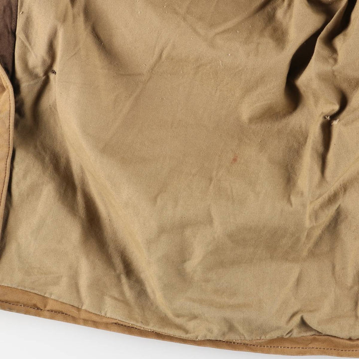 UNKNOWN Canadian Jacket, Boa Jacket, Men's Size Medium, Vintage unclear ocher yellow type Vintage Second Hand