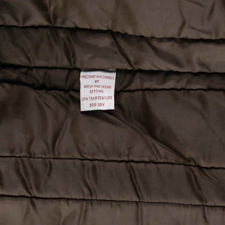 McGREGOR Men's Vintage Padded Puffer Jacket, Size XL unclear Khaki type brown Vintage Second Hand