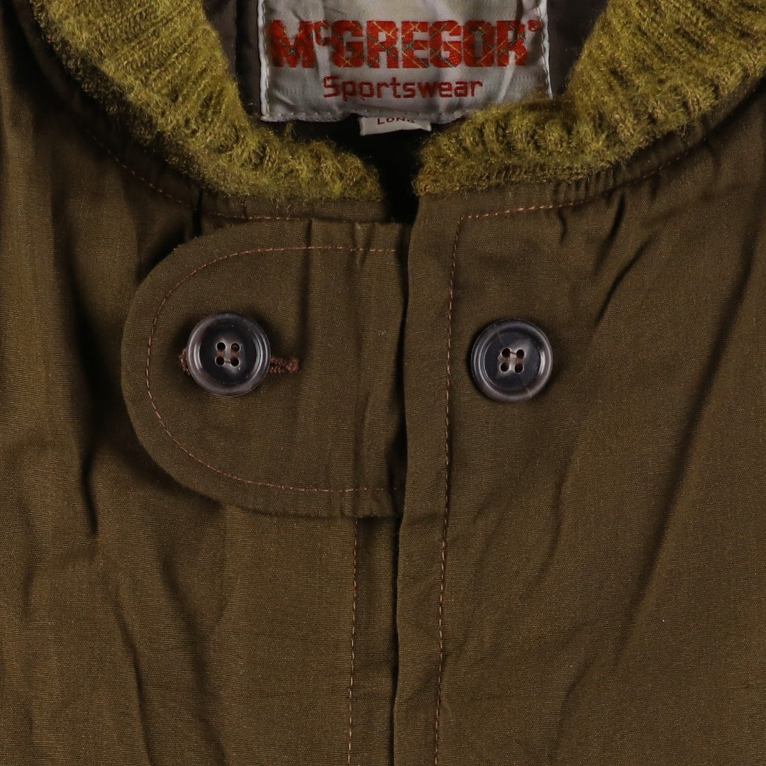 McGREGOR Men's Vintage Padded Puffer Jacket, Size XL unclear Khaki type brown Vintage Second Hand