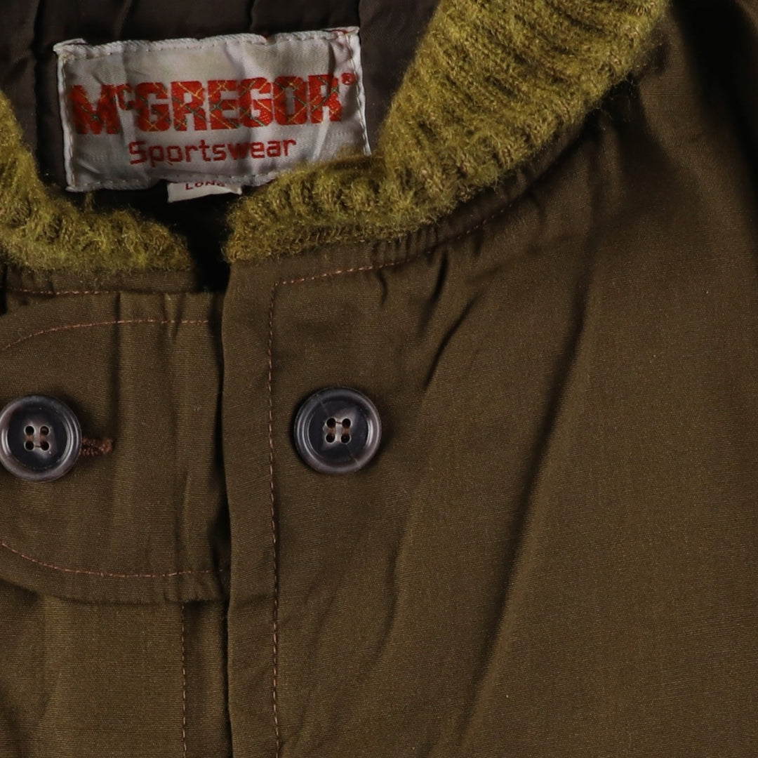 McGREGOR Men's Vintage Padded Puffer Jacket, Size XL unclear Khaki type brown Vintage Second Hand