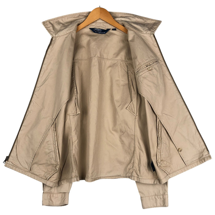 Ralph Lauren POLO by Ralph Lauren Swing Top Sports Jacket Men's L size cotton Beige type Vintage Second Hand