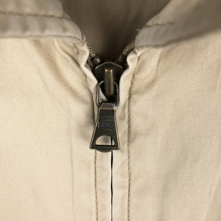 Ralph Lauren POLO by Ralph Lauren Swing Top Sports Jacket Men's L size cotton Beige type Vintage Second Hand