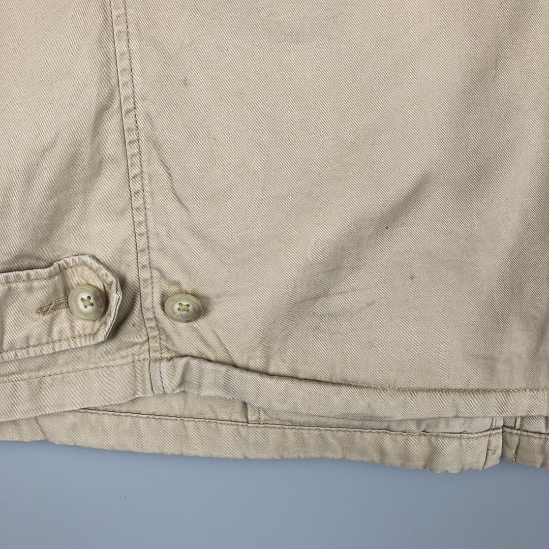 Ralph Lauren POLO by Ralph Lauren Swing Top Sports Jacket Men's L size cotton Beige type Vintage Second Hand