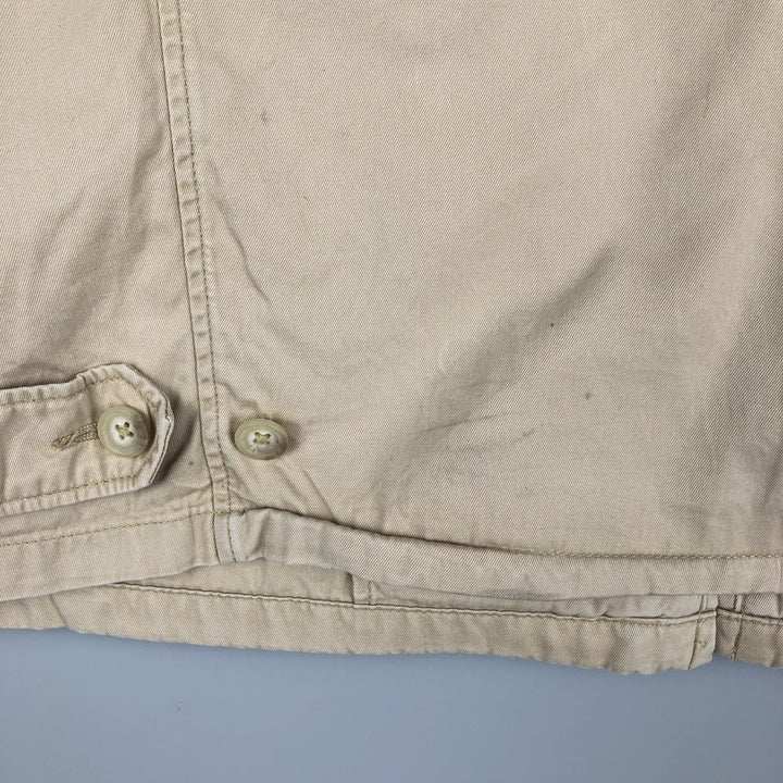 Ralph Lauren POLO by Ralph Lauren Swing Top Sports Jacket Men's L size cotton Beige type Vintage Second Hand