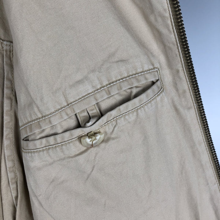 Ralph Lauren POLO by Ralph Lauren Swing Top Sports Jacket Men's L size cotton Beige type Vintage Second Hand