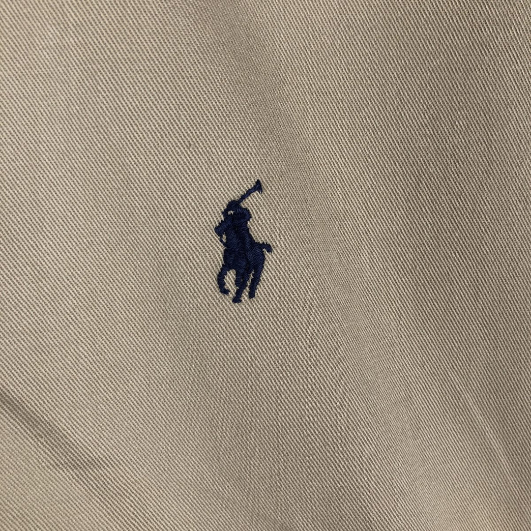 90'S Ralph Lauren POLO by Ralph Lauren Swing Top Sports Jacket Made in USA Men's XL cotton Beige type Vintage Second Hand