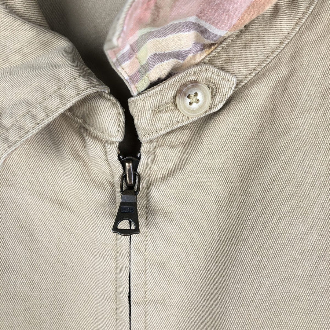 Ralph Lauren POLO by Ralph Lauren Swing Top Sports Jacket Men's L size cotton Beige type Vintage Second Hand