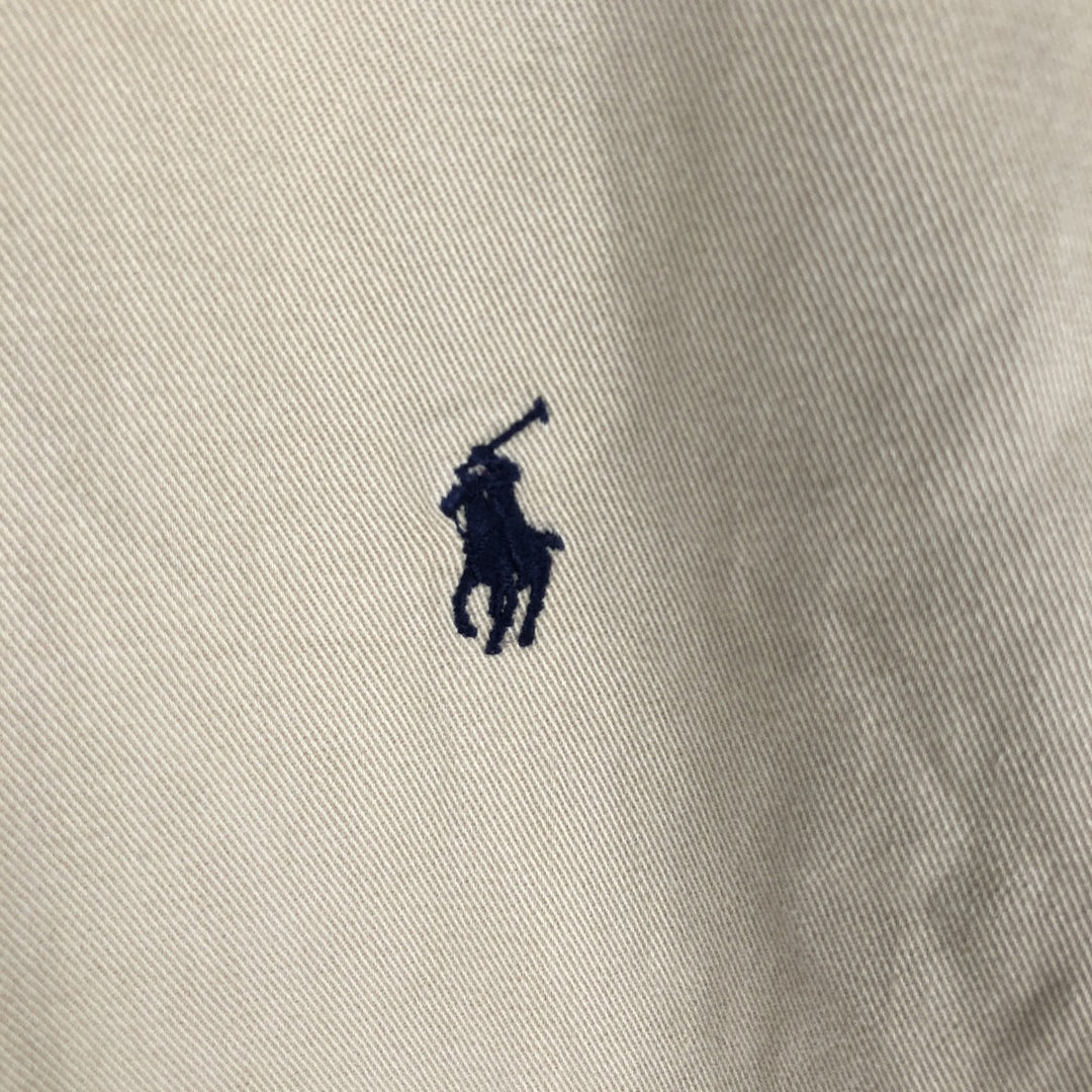 Ralph Lauren POLO by Ralph Lauren Swing Top Sports Jacket Men's L size cotton Beige type Vintage Second Hand