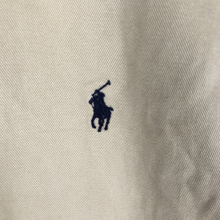 Ralph Lauren POLO by Ralph Lauren Swing Top Sports Jacket Men's L size cotton Beige type Vintage Second Hand