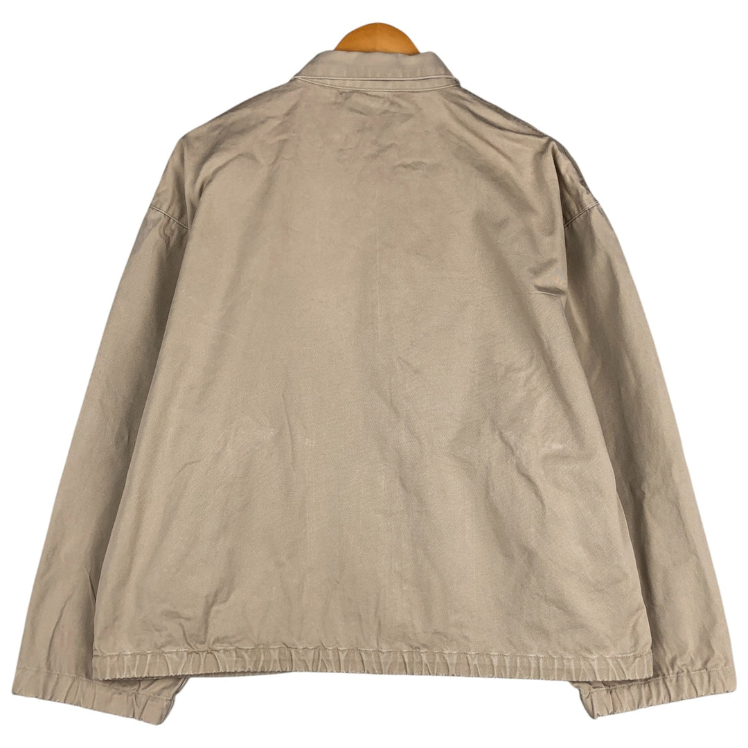 Ralph Lauren POLO by Ralph Lauren Swing Top Sports Jacket Men's L size cotton Beige type Vintage Second Hand