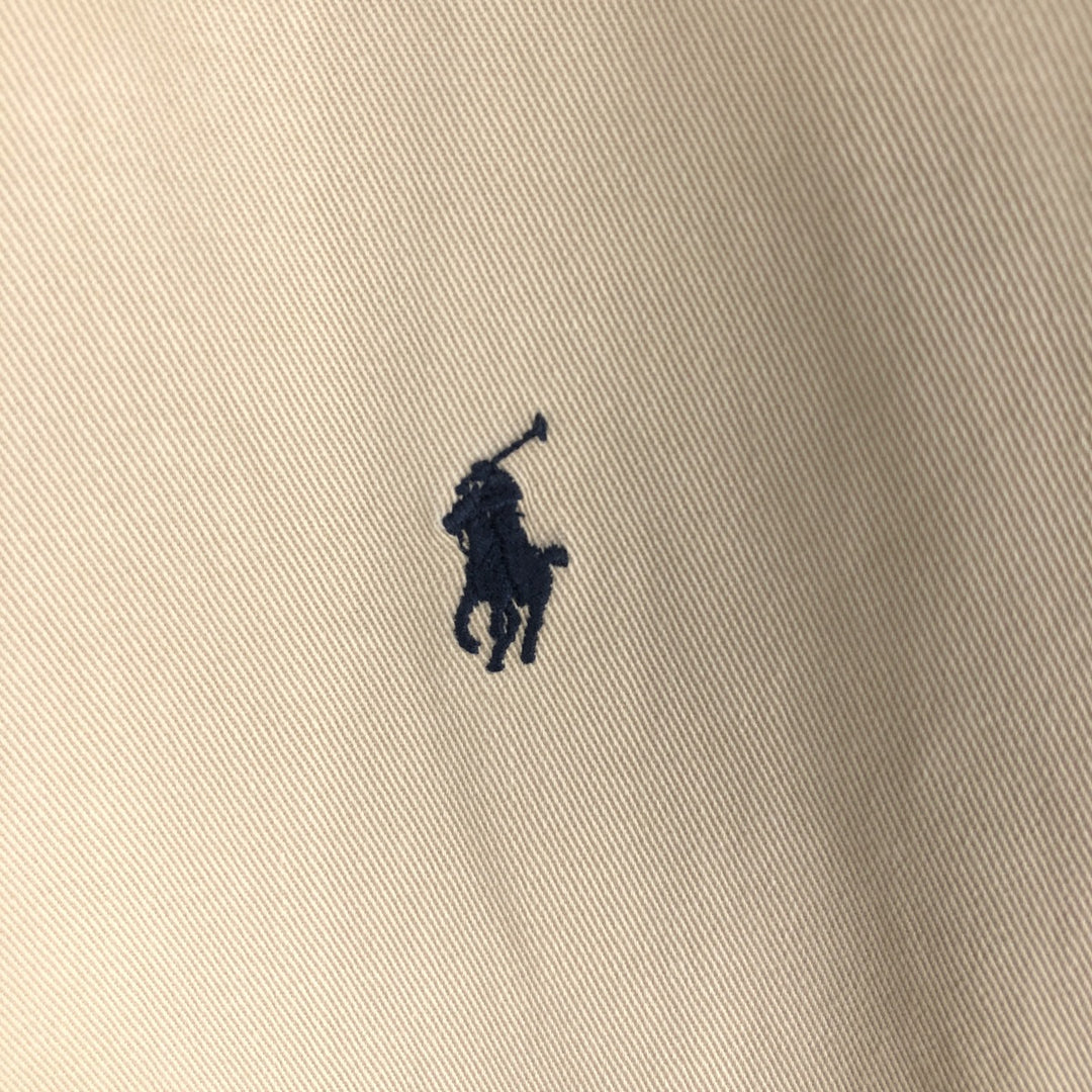 Ralph Lauren POLO by Ralph Lauren Swing Top Sports Jacket Men's L size cotton Beige type Vintage Second Hand