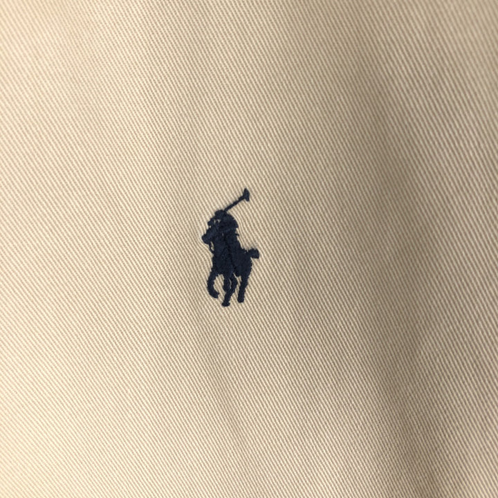 Ralph Lauren POLO by Ralph Lauren Swing Top Sports Jacket Men's L size cotton Beige type Vintage Second Hand