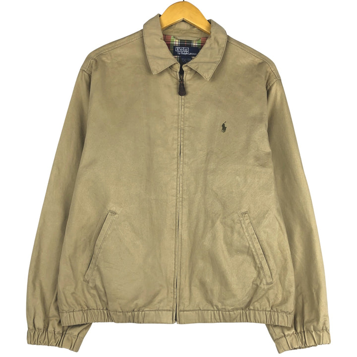 Ralph Lauren POLO by Ralph Lauren Swing Top Sports Jacket Men's M cotton Beige type Vintage Second Hand