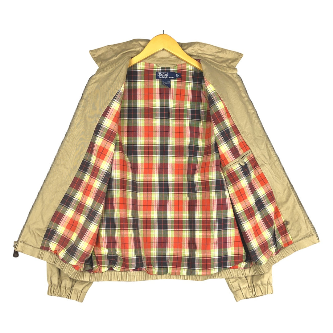 Ralph Lauren POLO by Ralph Lauren Swing Top Sports Jacket Men's M cotton Beige type Vintage Second Hand