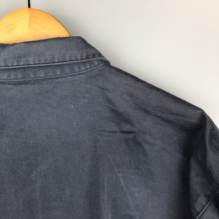 90'S Ralph Lauren POLO by Ralph Lauren Swing Top Sports Jacket Made in USA Men's XL cotton navy blue type Vintage Second Hand