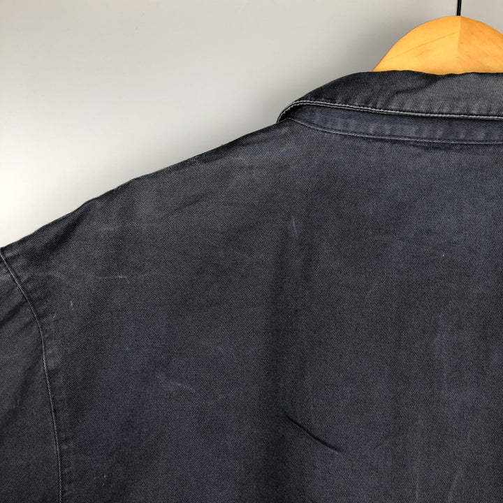 90'S Ralph Lauren POLO by Ralph Lauren Swing Top Sports Jacket Made in USA Men's XL cotton navy blue type Vintage Second Hand