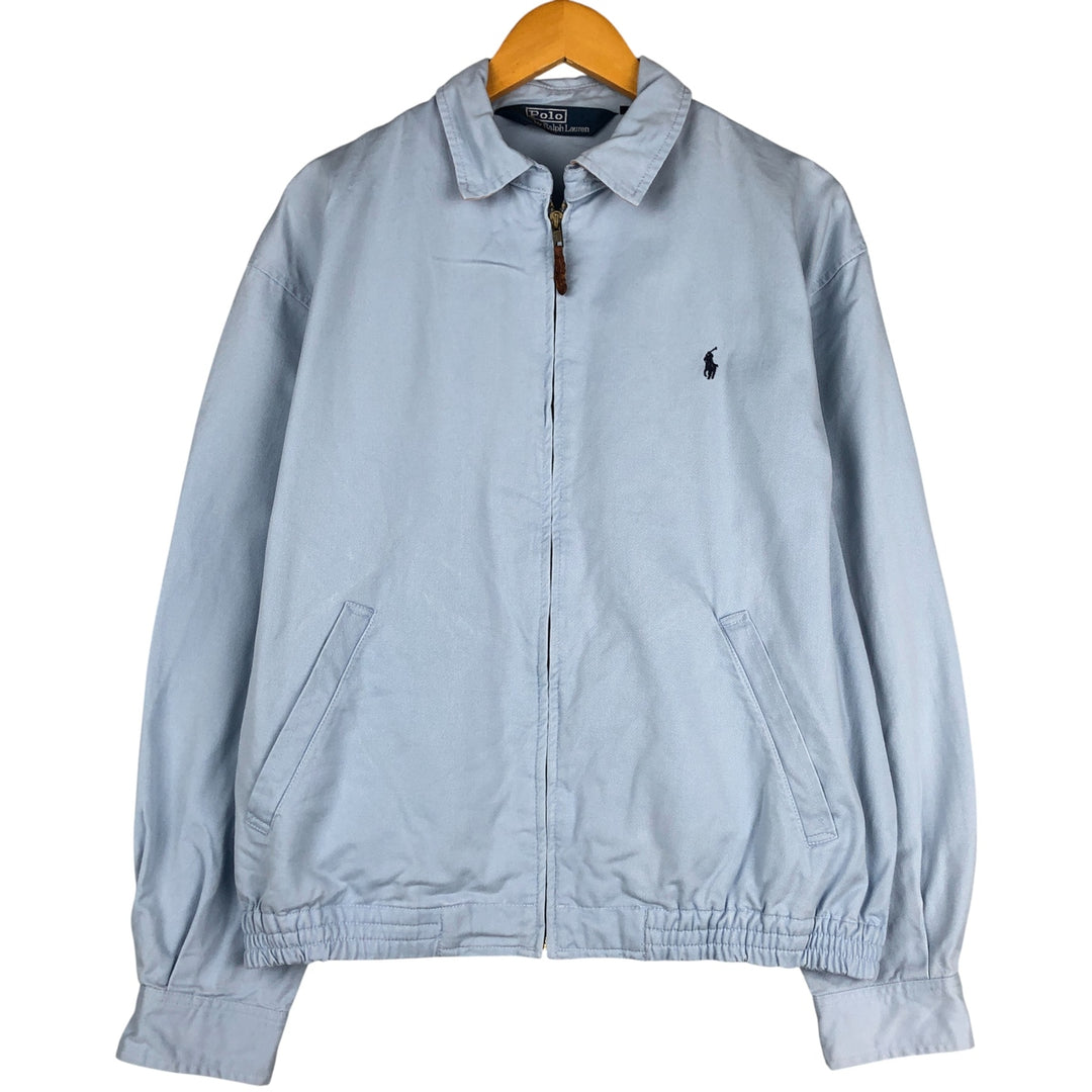 Ralph Lauren POLO by Ralph Lauren Swing Top Sports Jacket Men's M cotton Blue type light blue Vintage Second Hand