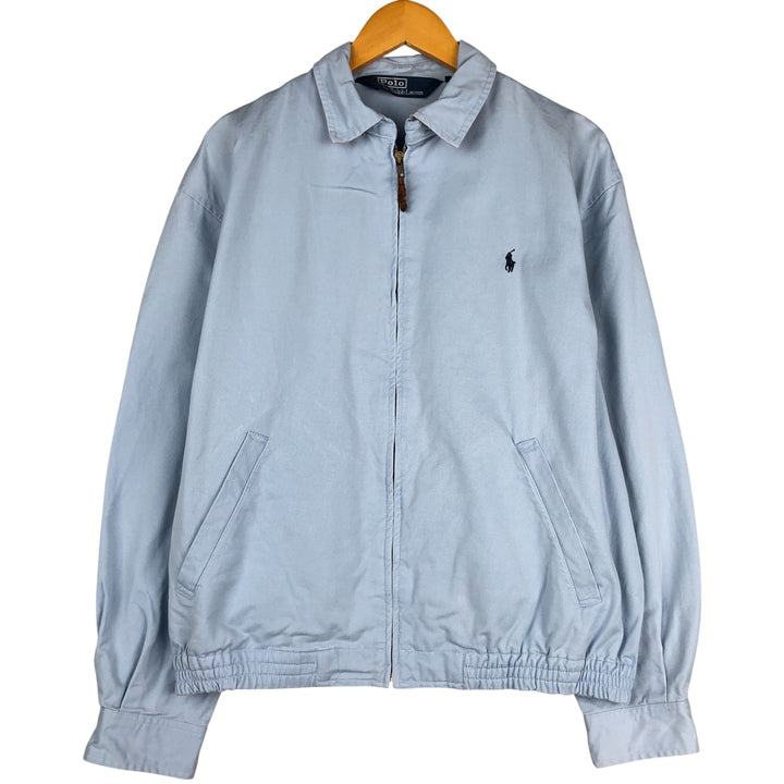 Ralph Lauren POLO by Ralph Lauren Swing Top Sports Jacket Men's M cotton Blue type light blue Vintage Second Hand