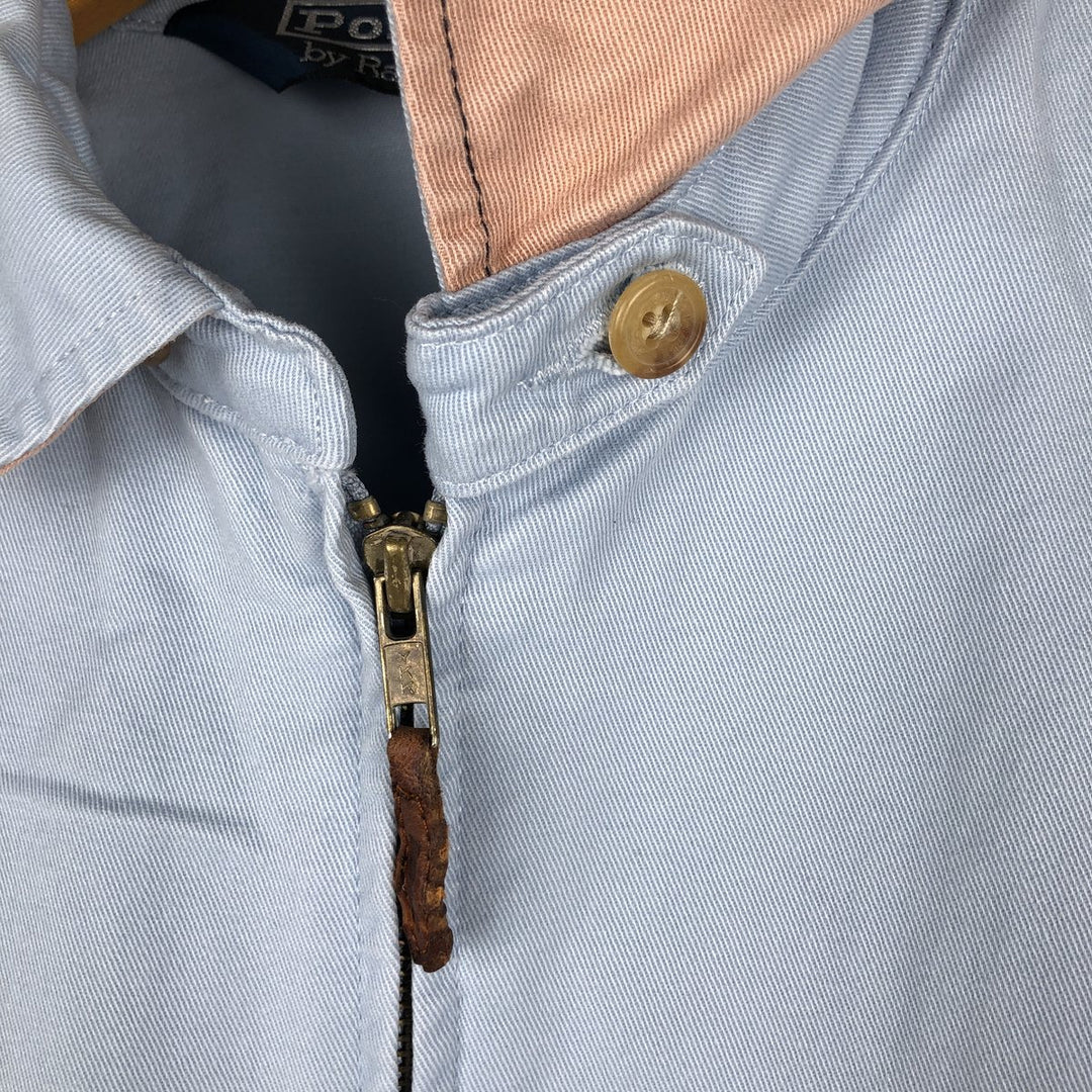 Ralph Lauren POLO by Ralph Lauren Swing Top Sports Jacket Men's M cotton Blue type light blue Vintage Second Hand