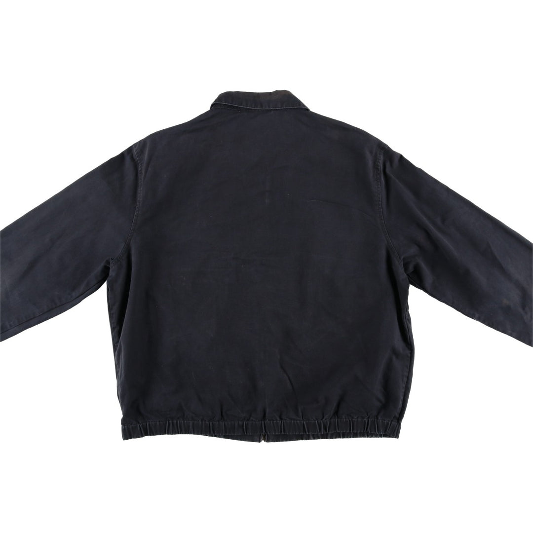 Ralph Lauren POLO by Ralph Lauren Swing Top Sports Jacket Men's L size cotton black type Vintage Second Hand
