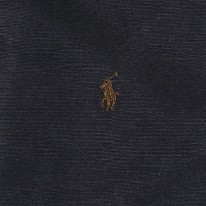 Ralph Lauren POLO by Ralph Lauren Swing Top Sports Jacket Men's L size cotton black type Vintage Second Hand