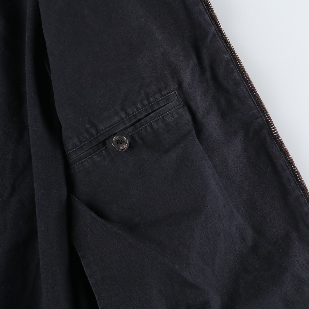 Ralph Lauren POLO by Ralph Lauren Swing Top Sports Jacket Men's L size cotton black type Vintage Second Hand