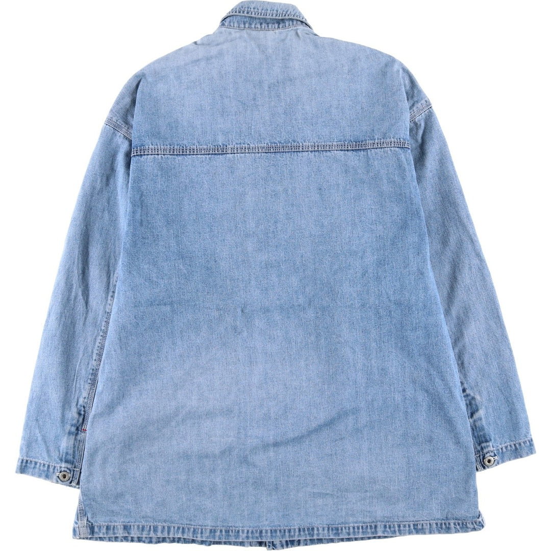 90'S GAP DENIM Old Gap Denim Coverall Men's Size Medium Vintage cotton blue type Vintage Second Hand