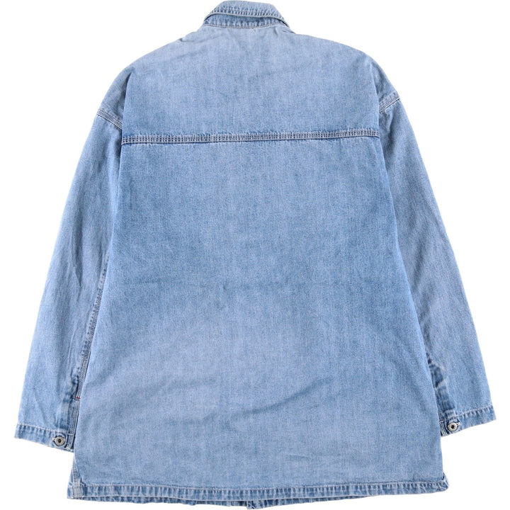 90'S GAP DENIM Old Gap Denim Coverall Men's Size Medium Vintage cotton blue type Vintage Second Hand