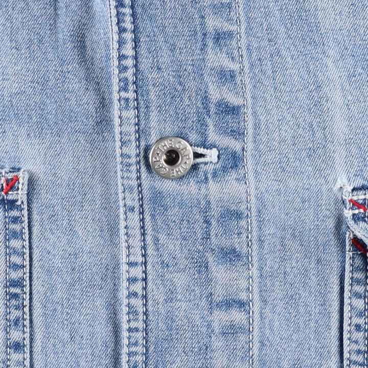 90'S GAP DENIM Old Gap Denim Coverall Men's Size Medium Vintage cotton blue type Vintage Second Hand